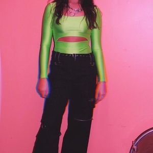 New black cargo pants